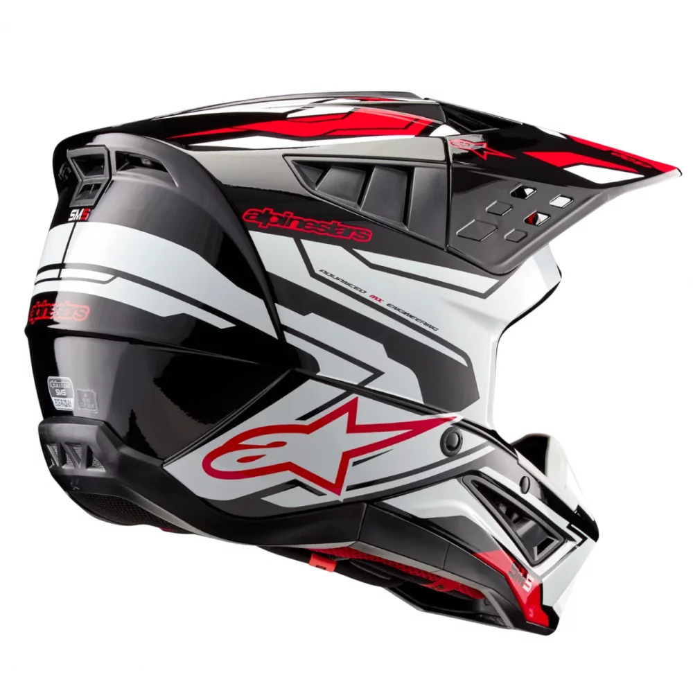 ALPINESTARS S-M5 ACTION 2 BLACK/WHITE/RED
