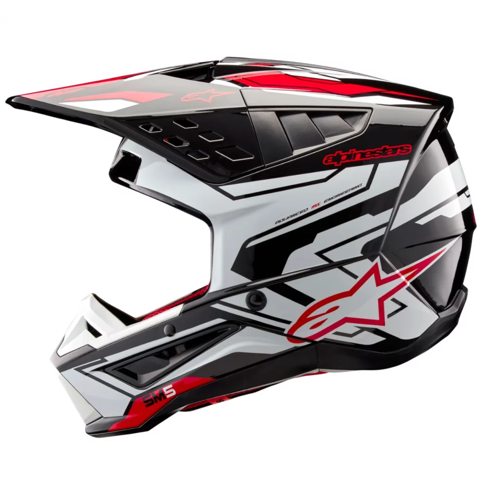 ALPINESTARS S-M5 ACTION 2 BLACK/WHITE/RED