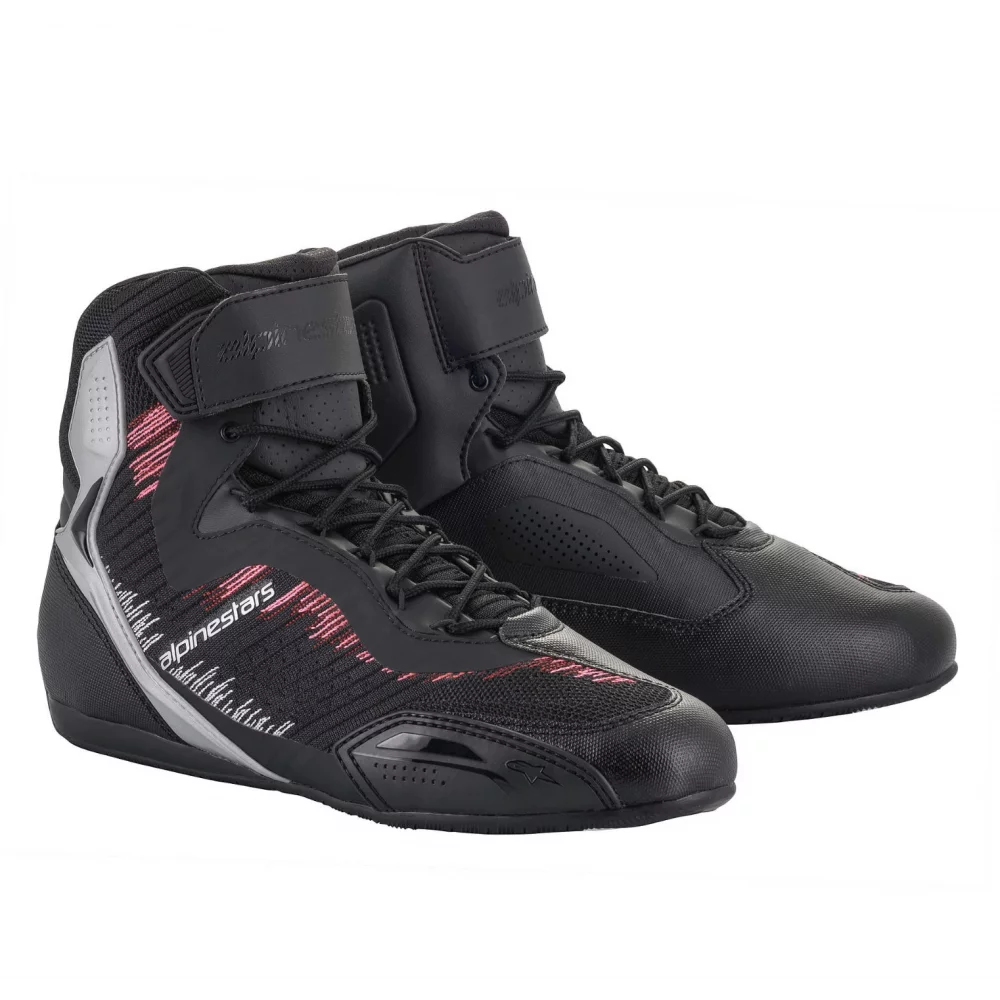 ALPINESTARS STELLA FASTER-3 RIDEKNIT BLACK/SILVER/PINK