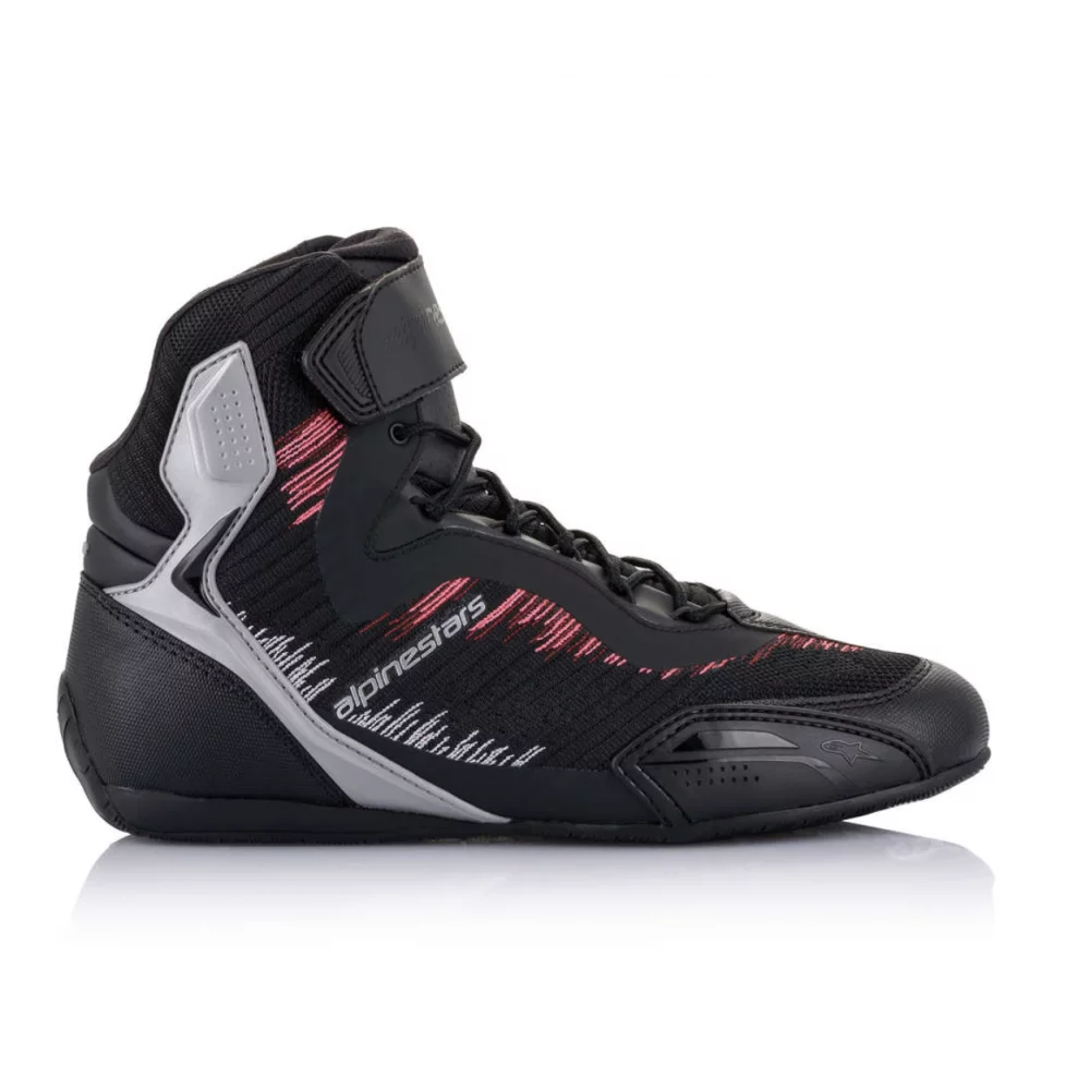 ALPINESTARS STELLA FASTER-3 RIDEKNIT BLACK/SILVER/PINK