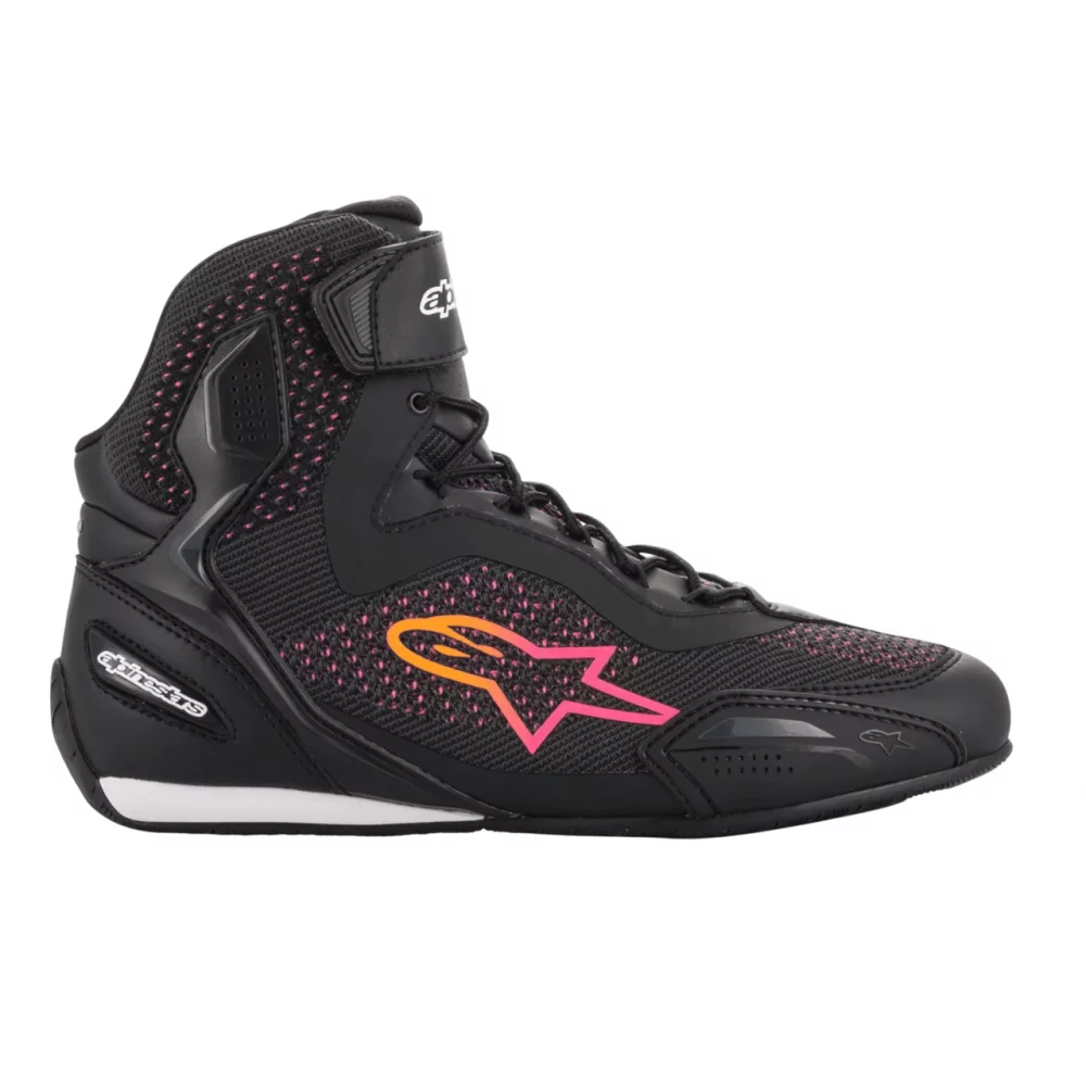 ALPINESTARS STELLA FASTER-3 RIDEKNIT BLACK/YELLOWR/PINK