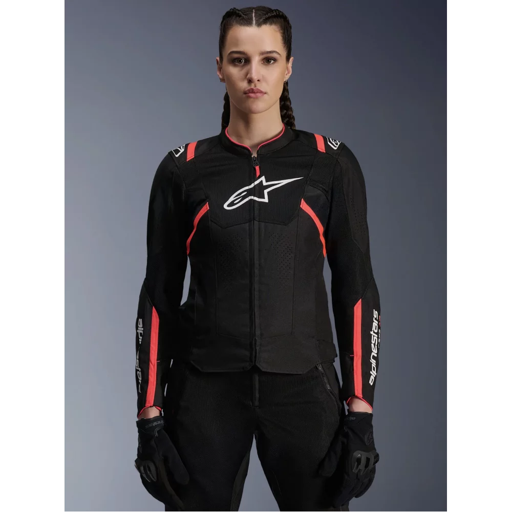 ALPINESTARS STELLA T-SPS AIR V2 BLACK/WHITE/PINK