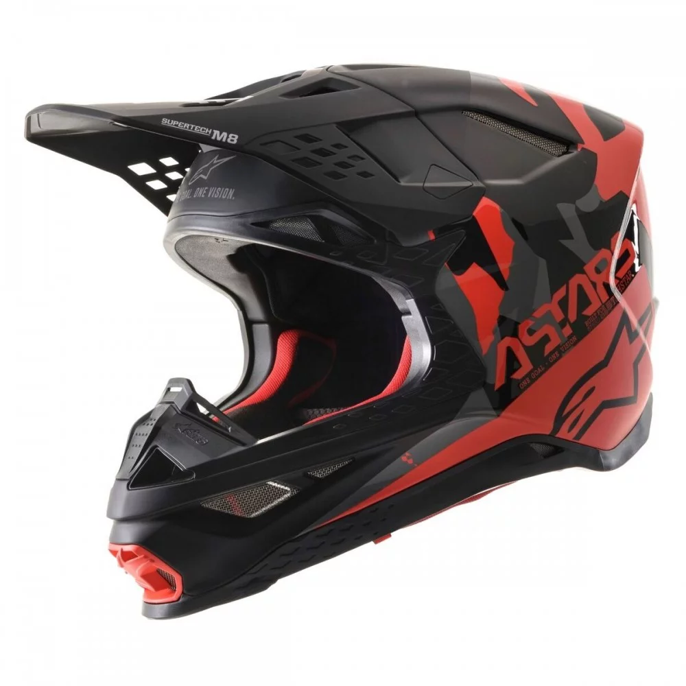 ALPINESTARS SUPERTECH S-M8 ECHO BLACK/RED