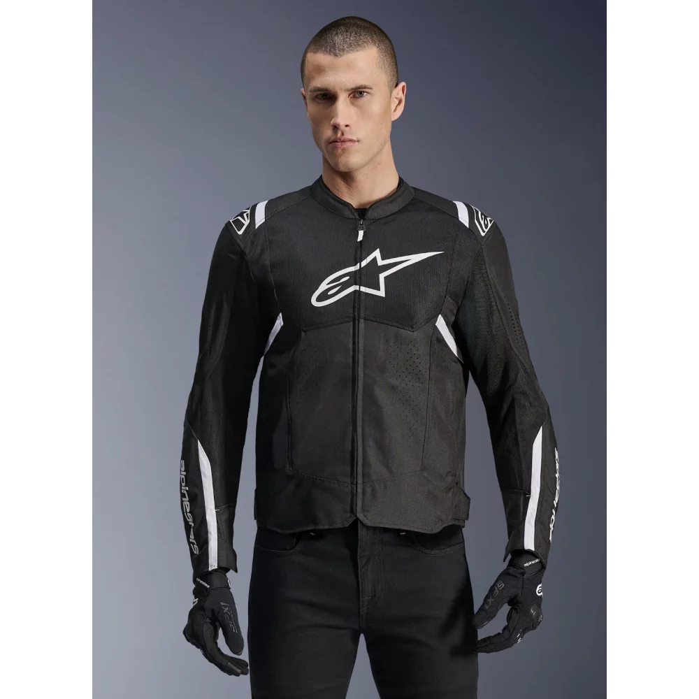 ALPINESTARS T-SPS AIR V2 BLACK/WHITE