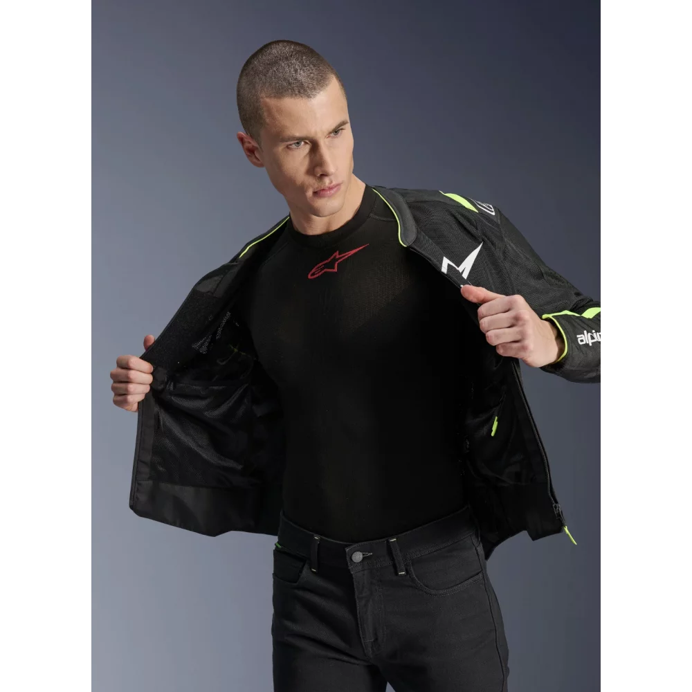 ALPINESTARS T-SPS AIR V2 BLACK/YELLOW