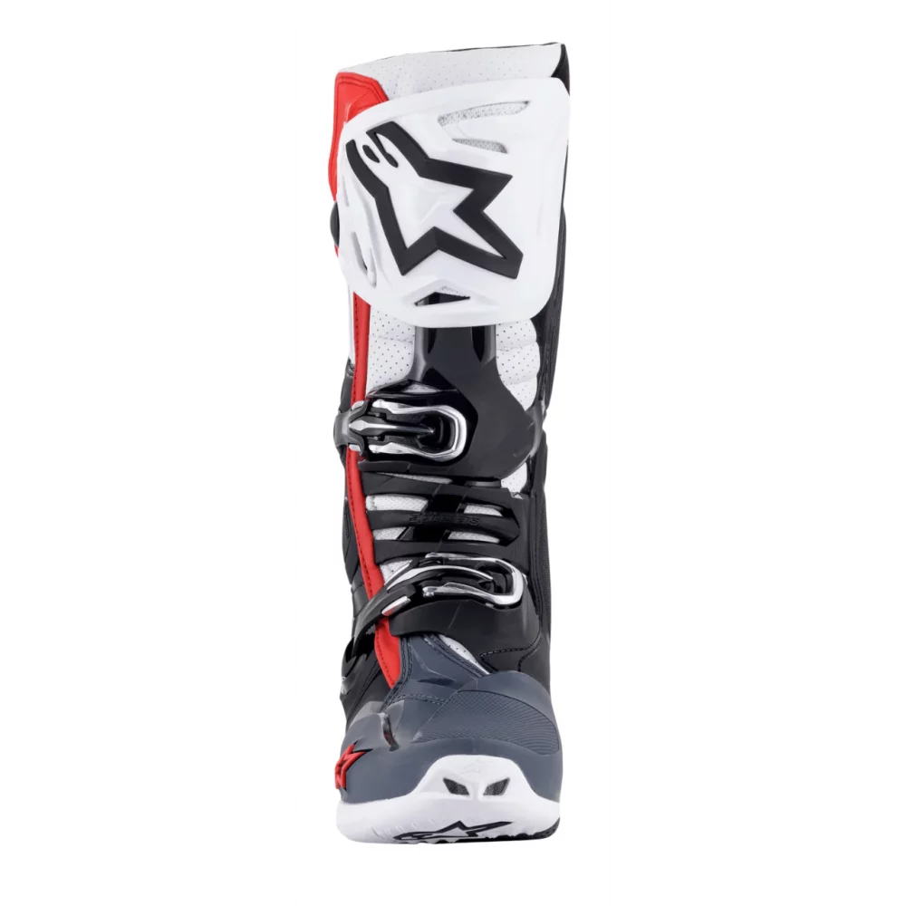 ALPINESTARS TECH 10 SUPERVENTED BLACK/WHITE/GRAY/RED