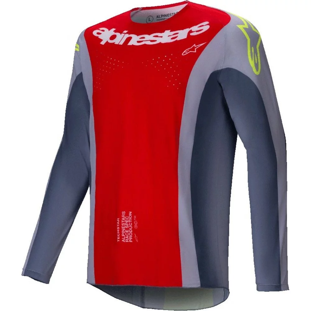 ALPINESTARS TECHSTAR MELT RED/GRAY