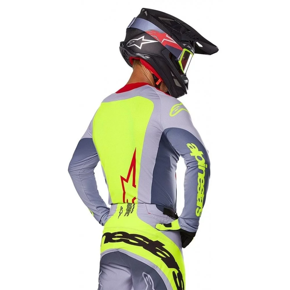 ALPINESTARS TECHSTAR MELT RED/GRAY