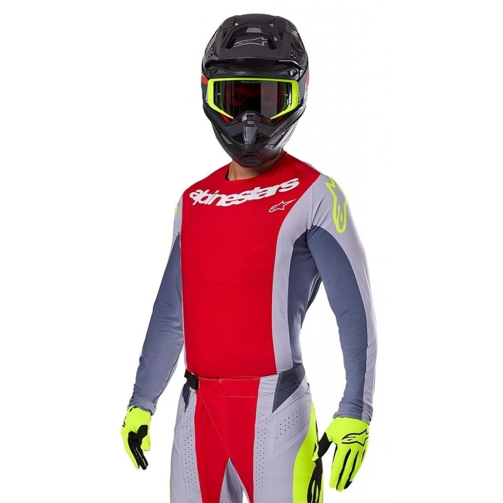 ALPINESTARS TECHSTAR MELT RED/GRAY