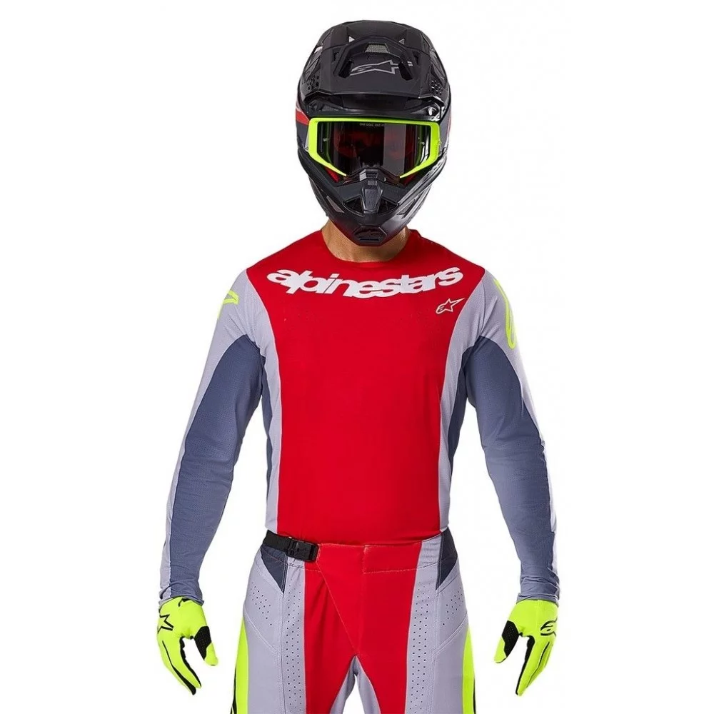 ALPINESTARS TECHSTAR MELT RED/GRAY