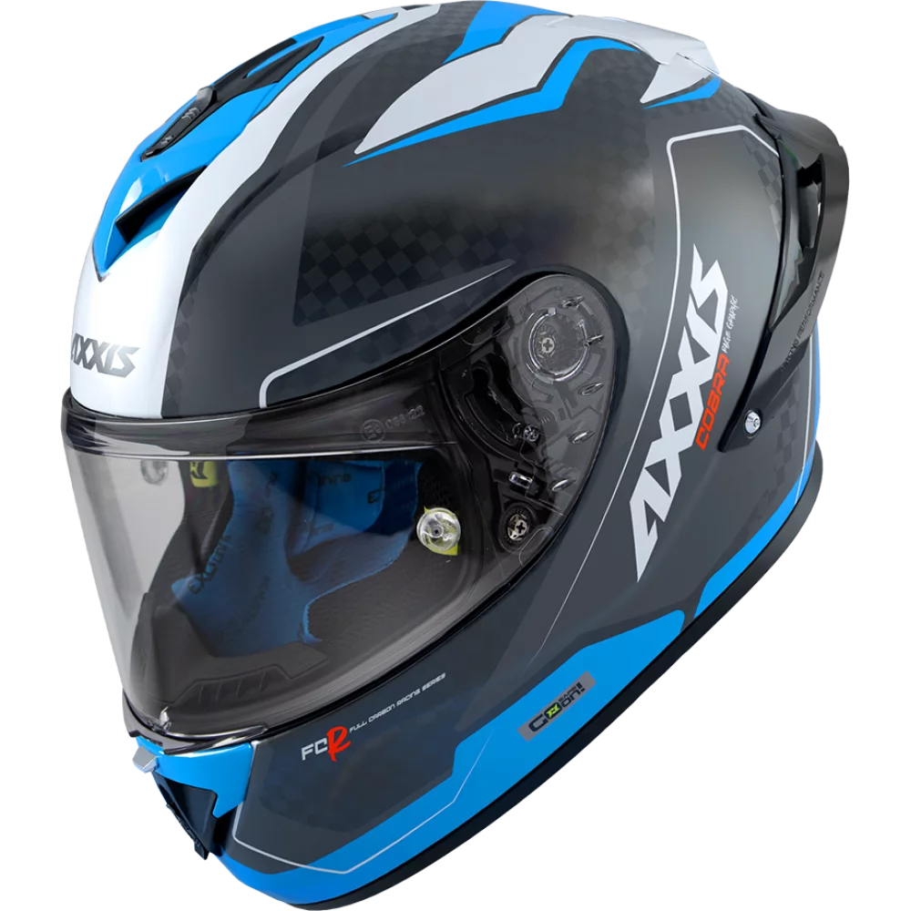 Axxis COBRA RAGE A2 WHITE BLUE