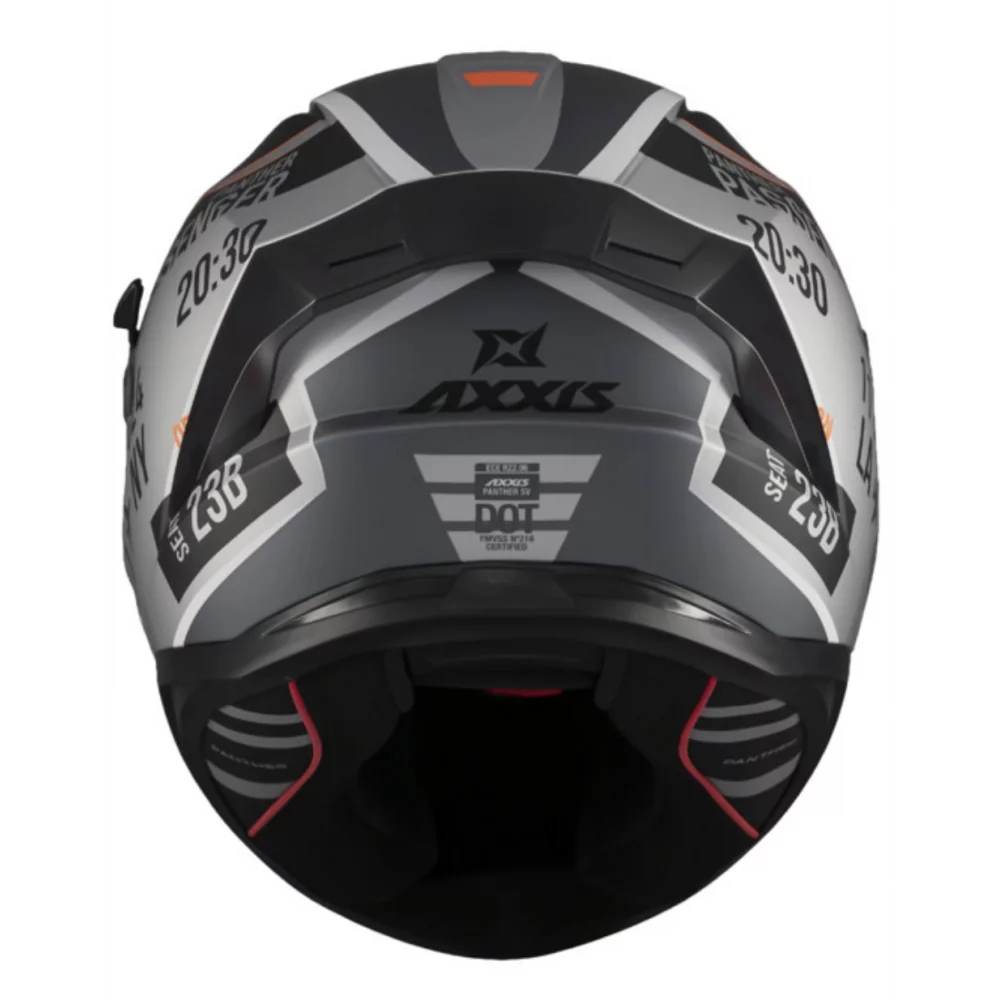 Axxis PANTHER SV PASSENGER A1 GRAY MATT