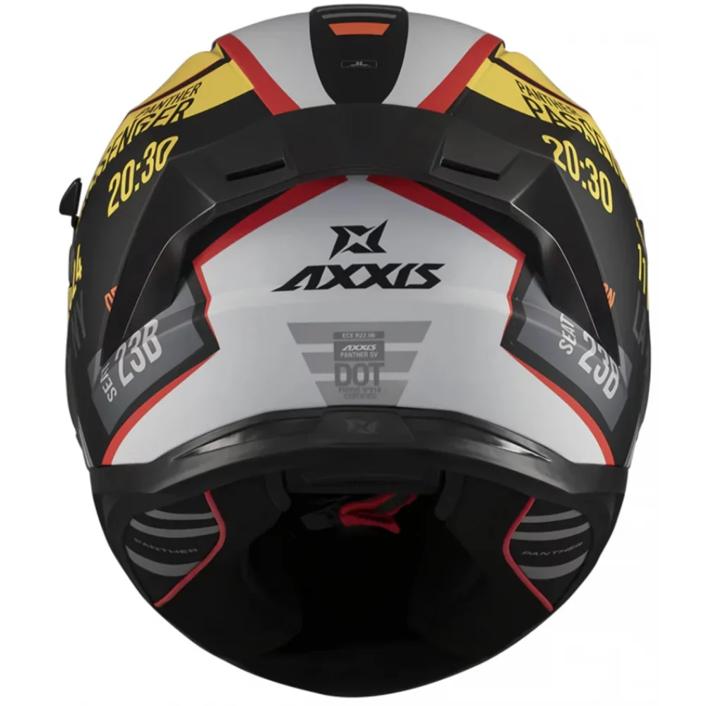 Axxis PANTHER SV PASSENGER B3 YELLOW MATT