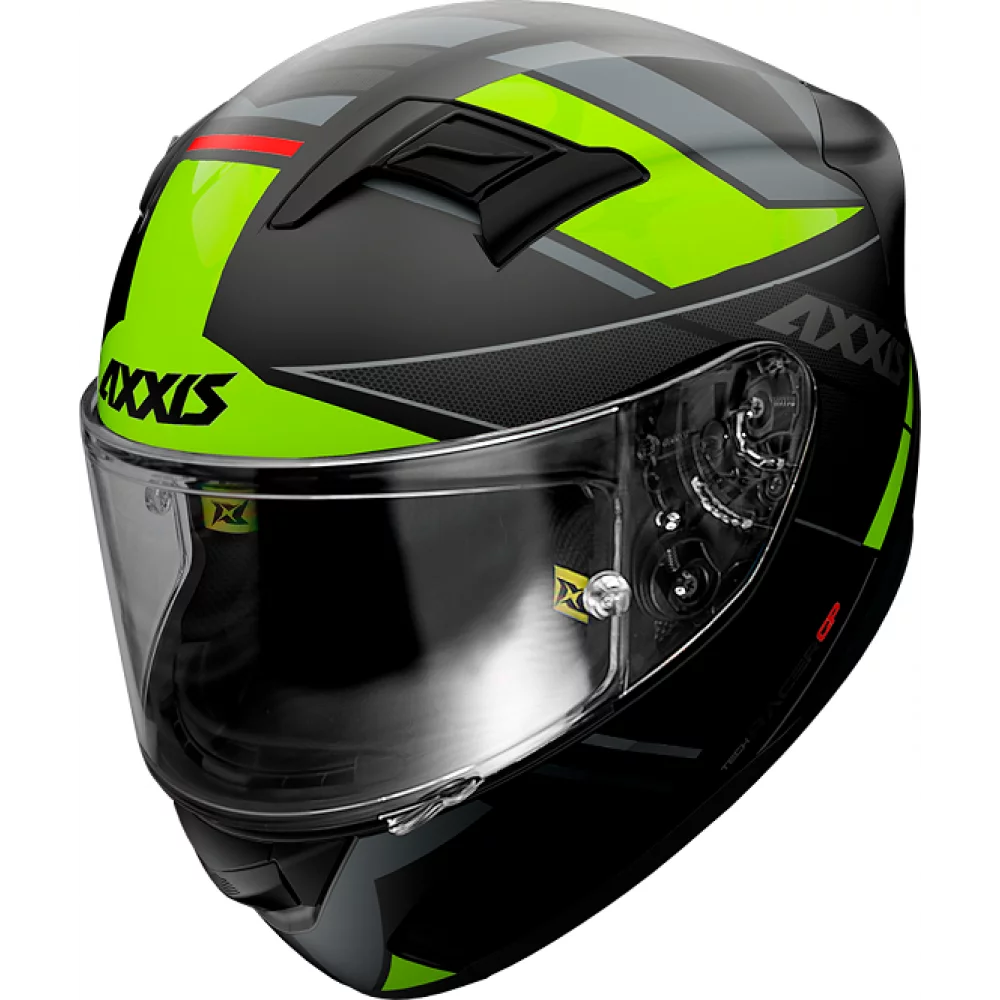 Axxis RACER GP SV FIBER TECH B3 BLACK YELLOW MATT