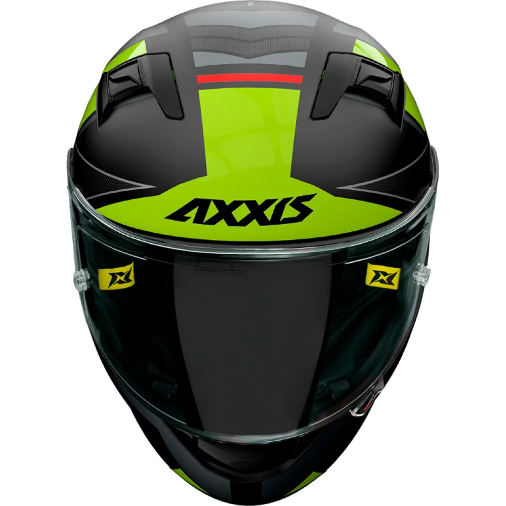 Axxis RACER GP SV FIBER TECH B3 BLACK YELLOW MATT