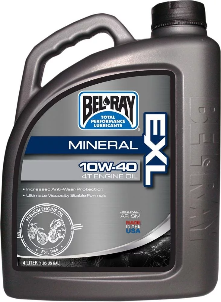 Bel-Ray Oil EXL MINERAL 4T ENGINE OIL [4л]