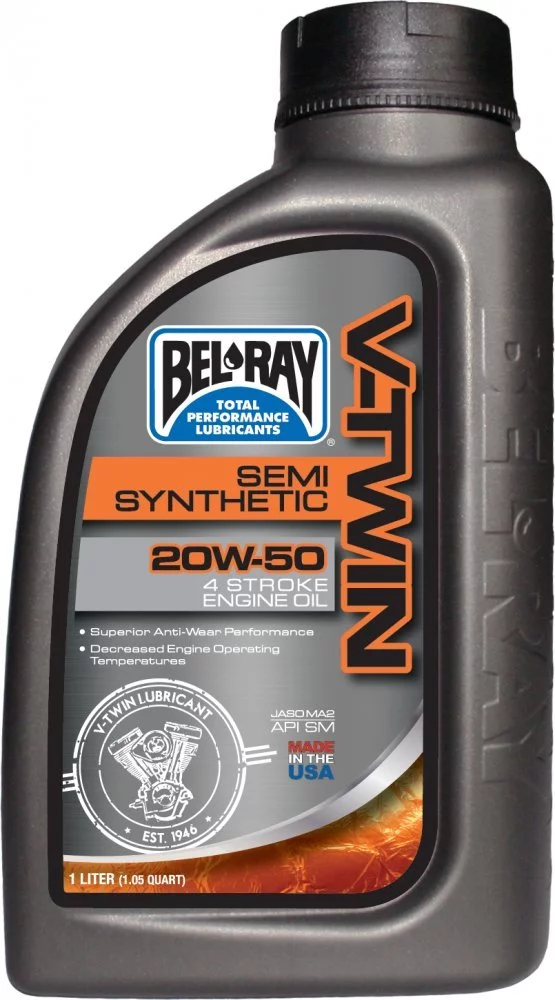 Bel-Ray Oil V-TWIN SEMI-SYNTHETIC [1л]