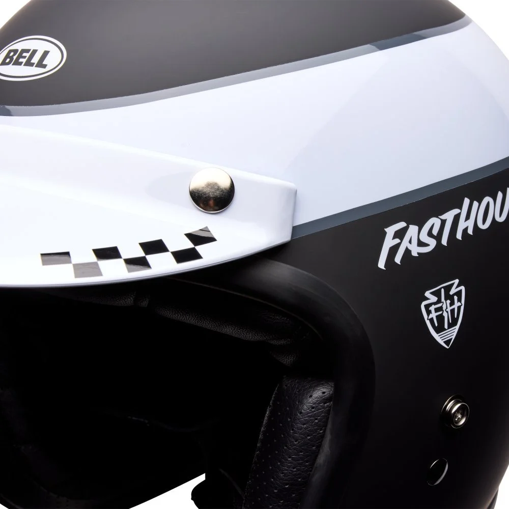 Bell CUSTOM 500 HELMET - FASTHOUSE [BLACK]