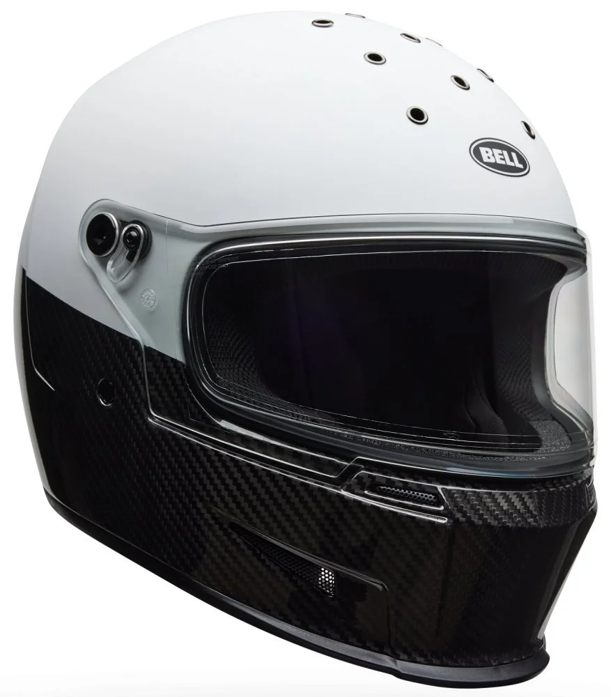 Bell ELIMINATOR CARBON HELMET - DIVERGE [WHITE]