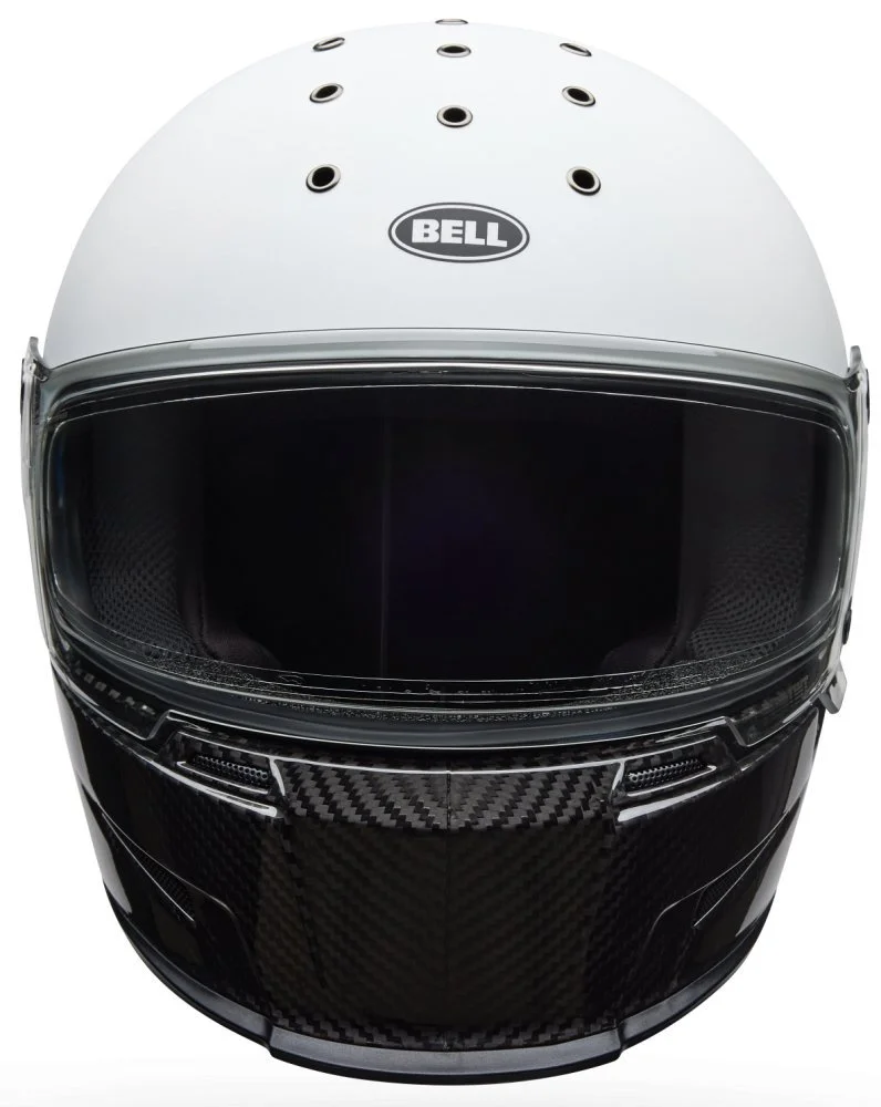 Bell ELIMINATOR CARBON HELMET - DIVERGE [WHITE]