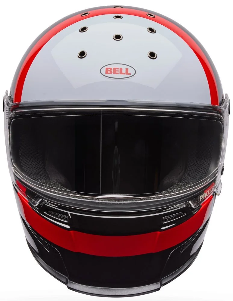 Bell ELIMINATOR HELMET - SIDETRACK [RED]
