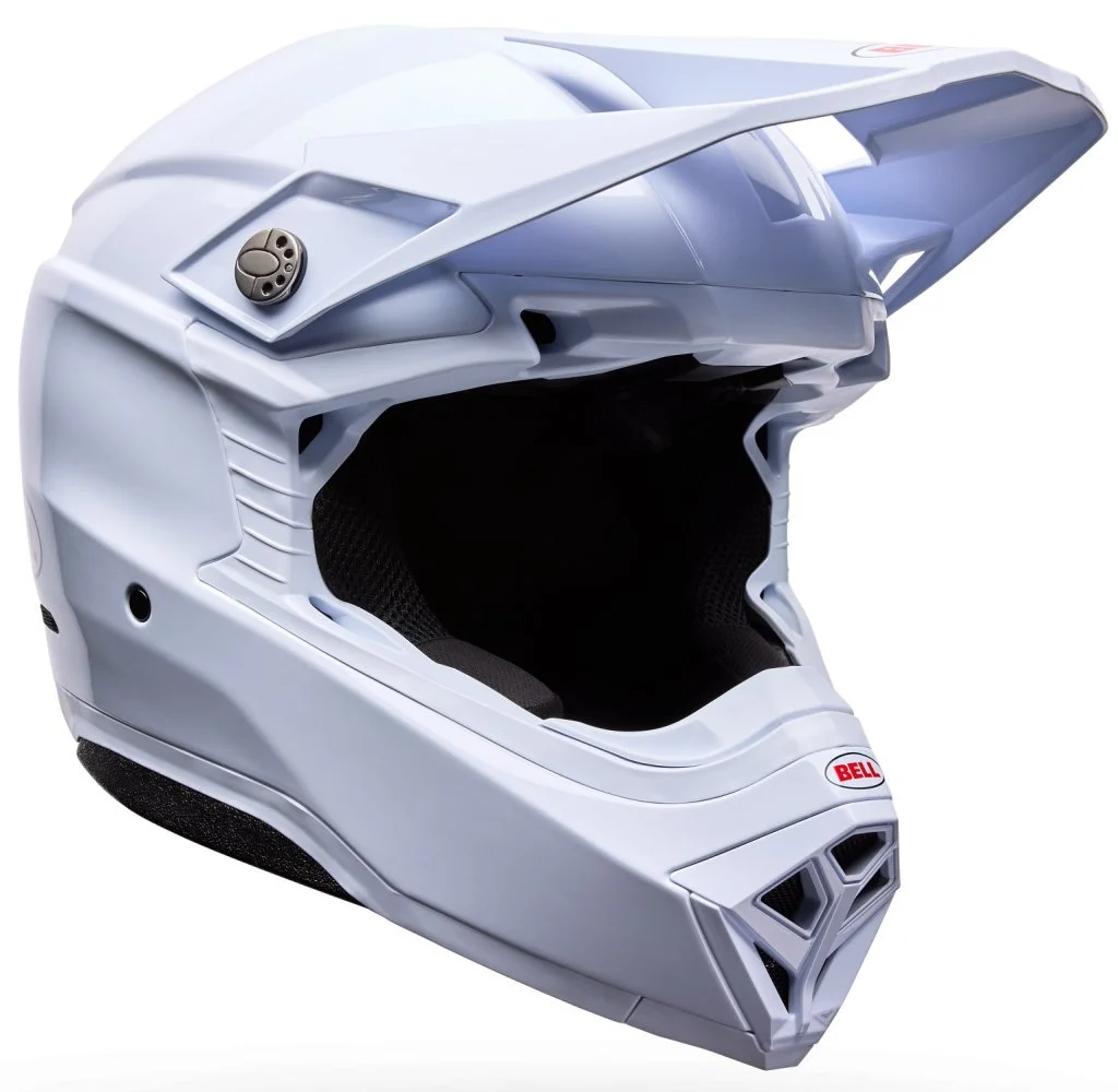 Bell MOTO-10 HELMET - SOLID [WHITE]