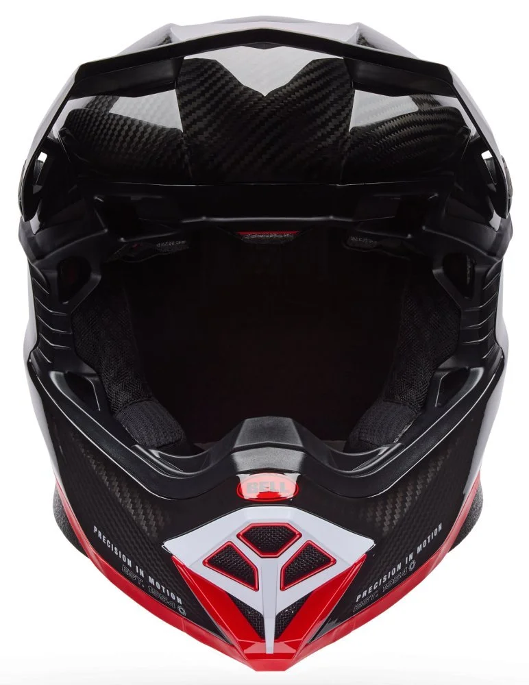 Bell MOTO-10 SPHERICAL HELMET - STRIKE [RED]