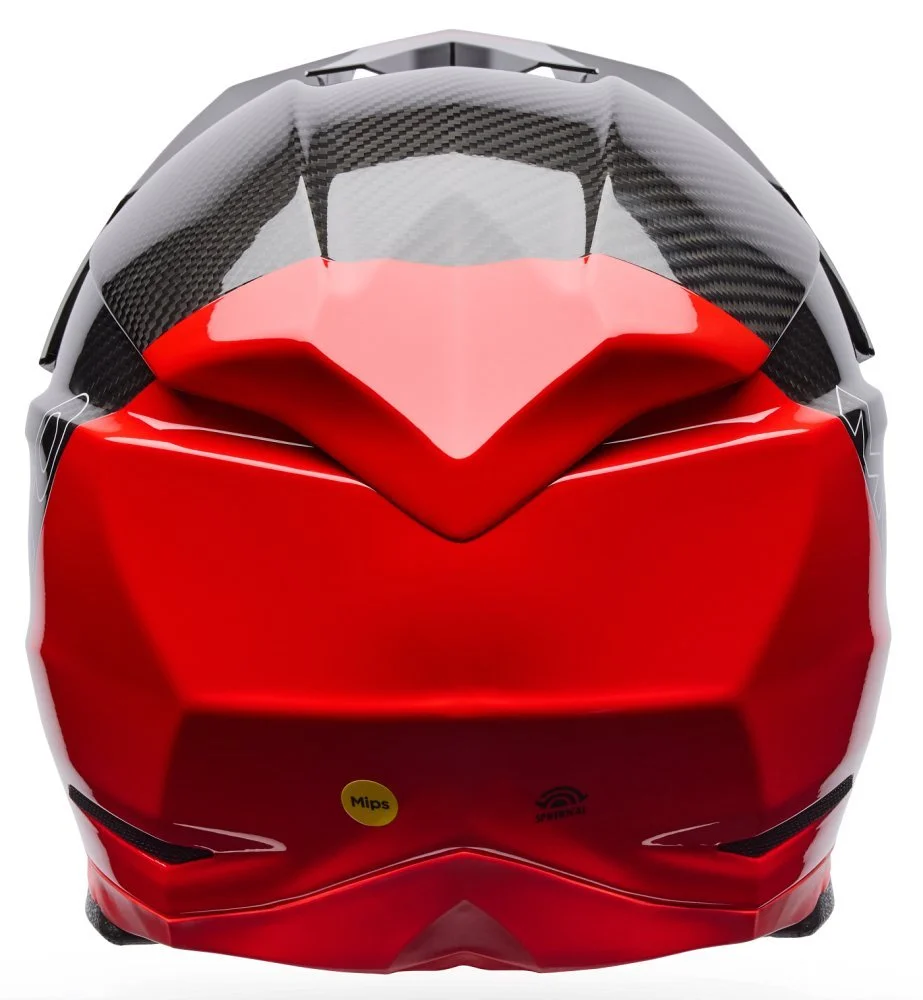 Bell MOTO-10 SPHERICAL HELMET - STRIKE [RED]