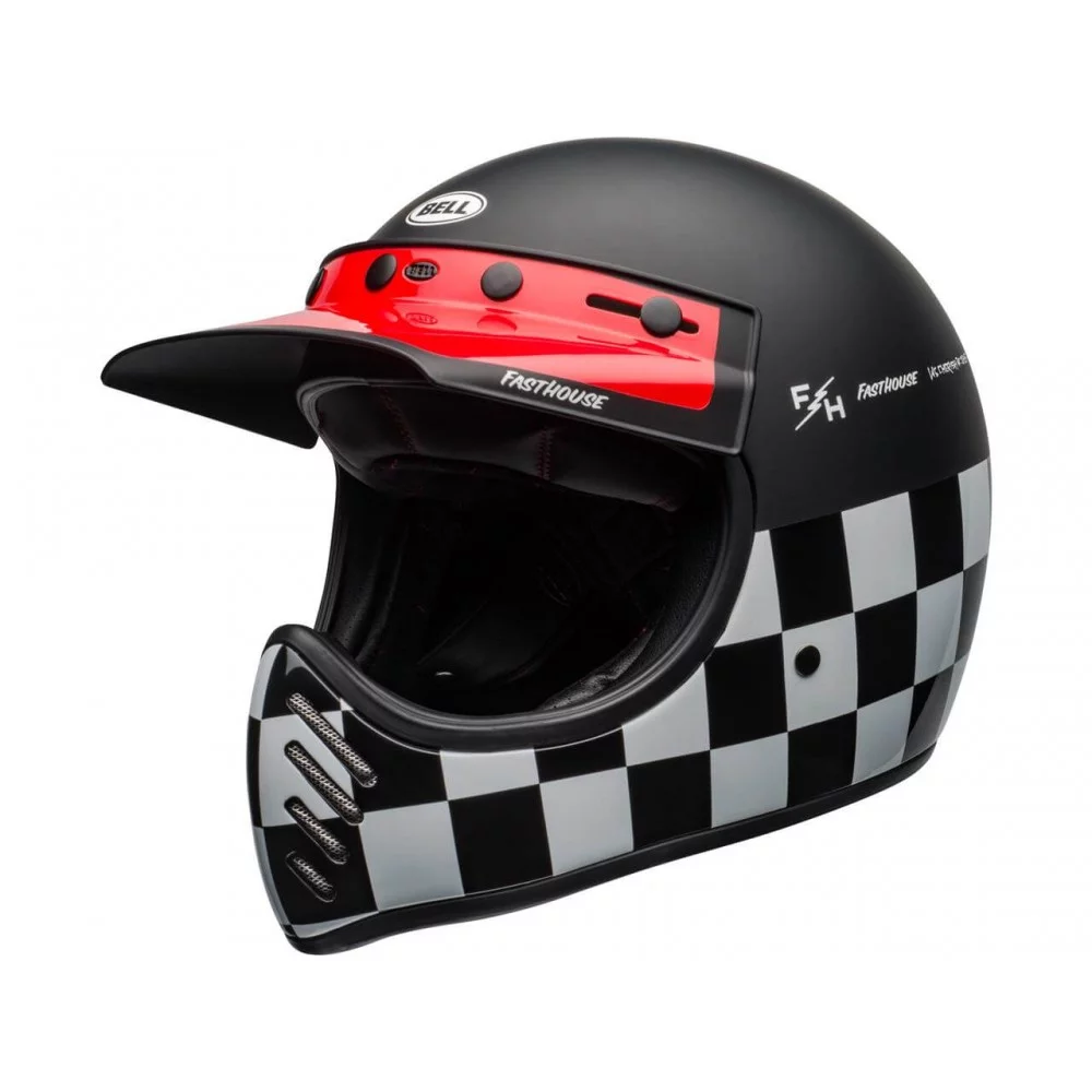 Bell MOTO-3 CHECKERS
