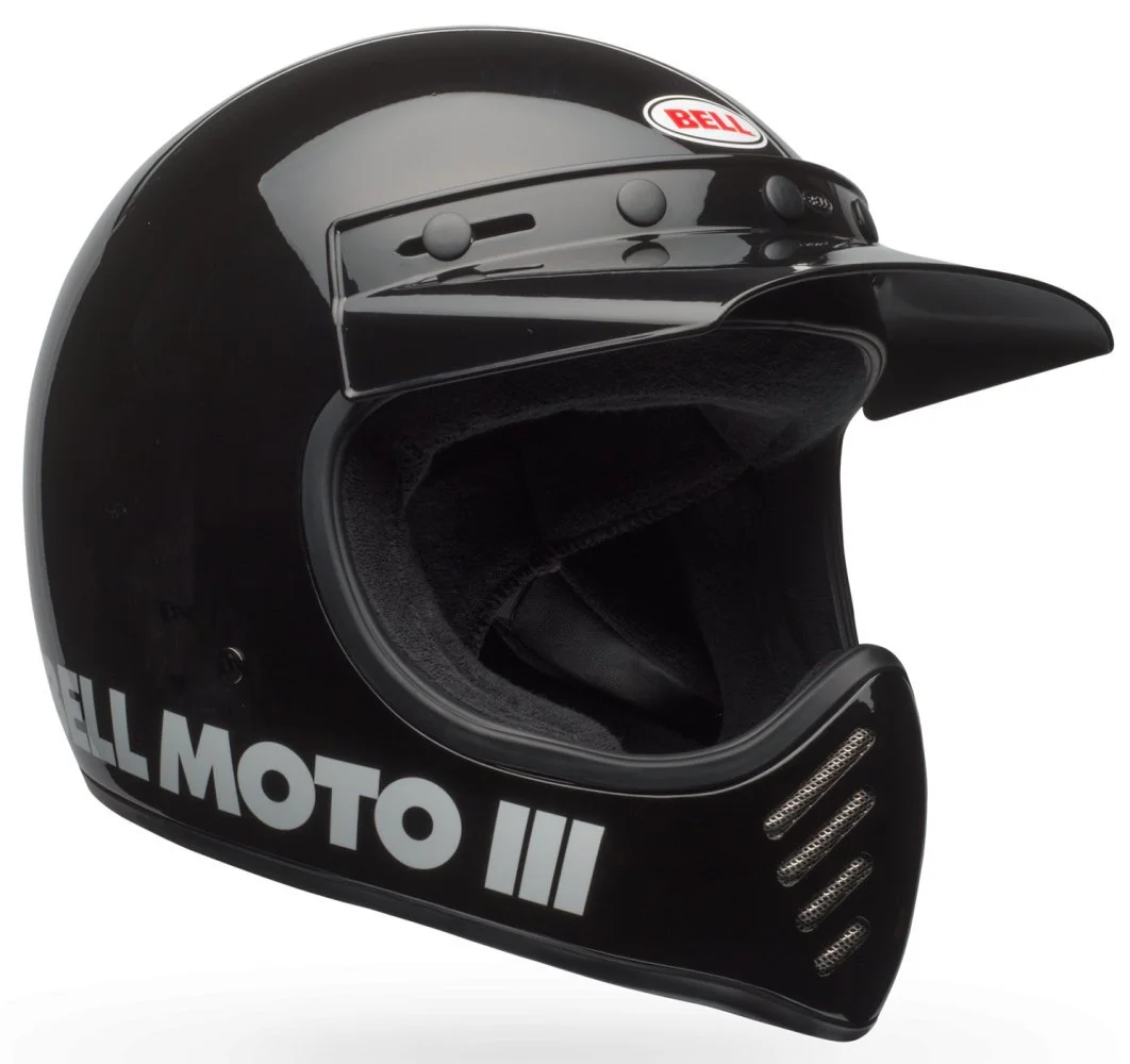 Bell MOTO-3 HELMET [BLACK]