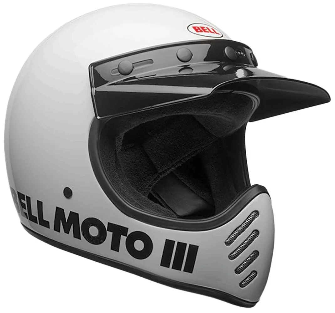 Bell MOTO-3 HELMET [WHITE]