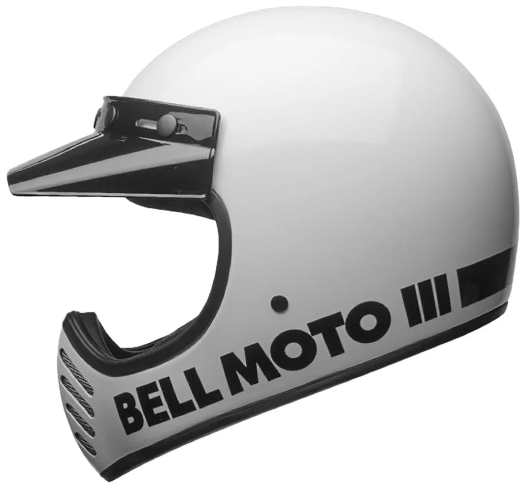 Bell MOTO-3 HELMET [WHITE]