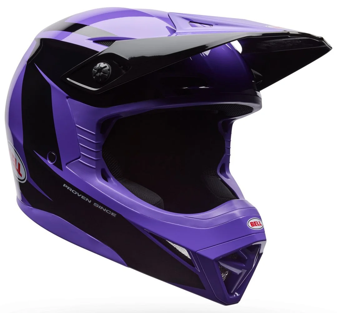 Bell MX-10 HELMET - TALON [PURPLE]