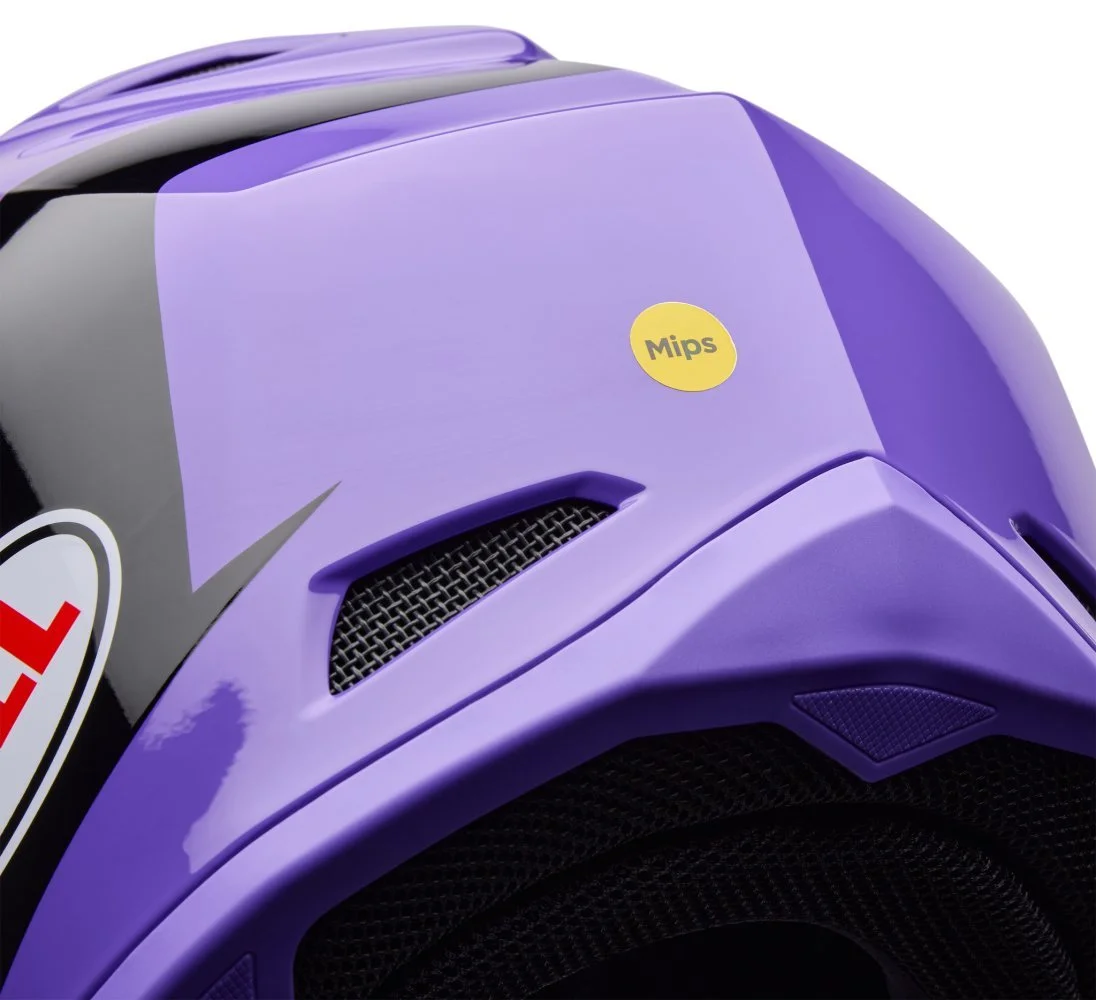 Bell MX-10 HELMET - TALON [PURPLE]