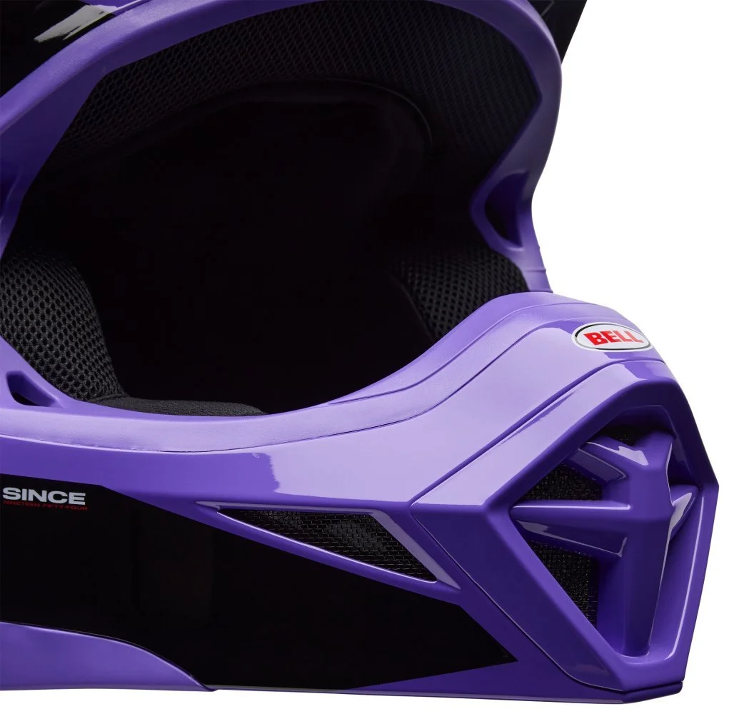 Bell MX-10 HELMET - TALON [PURPLE]