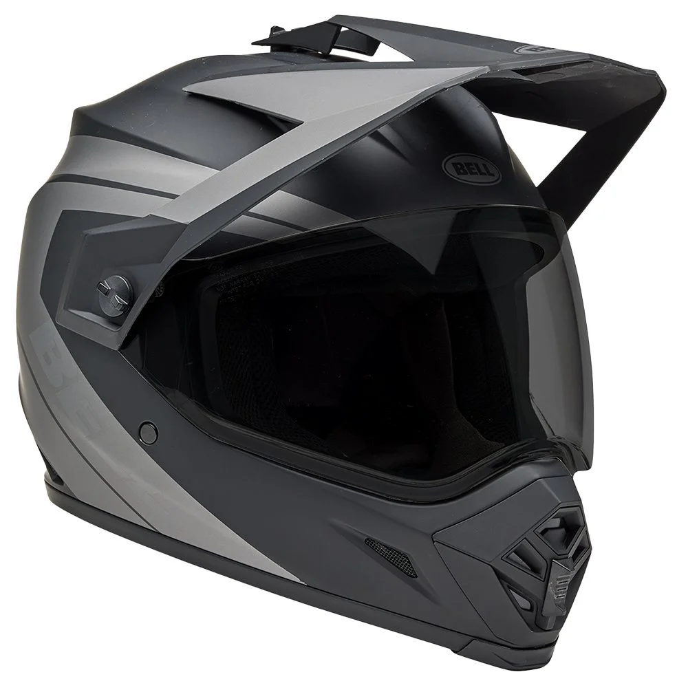 Bell MX-9 ADVENTURE HELMET - BLACKOUT [GREY]