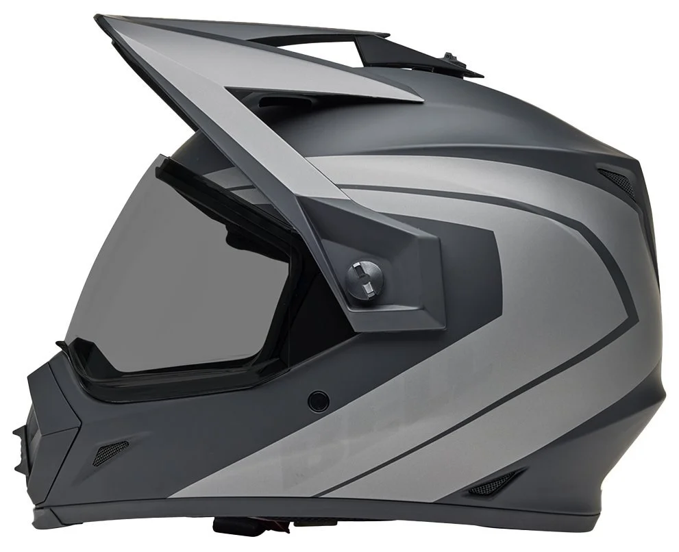Bell MX-9 ADVENTURE HELMET - BLACKOUT [GREY]