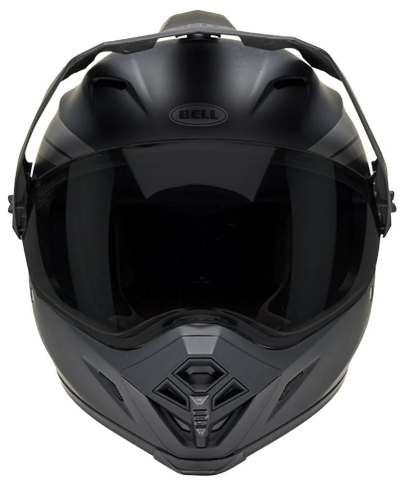 Bell MX-9 ADVENTURE HELMET - BLACKOUT [GREY]
