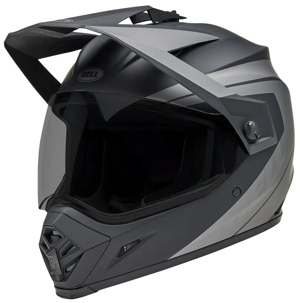 Bell MX-9 ADVENTURE HELMET - BLACKOUT [GREY]