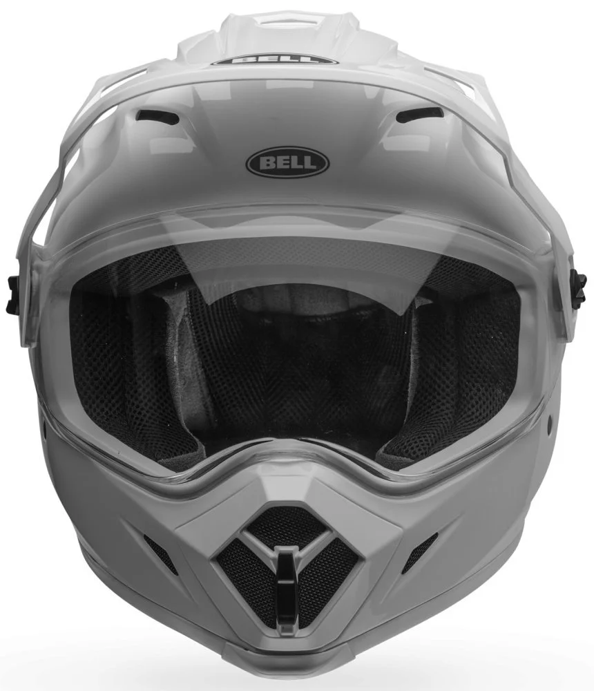Bell MX-9 ADVENTURE HELMET - SOLID [WHITE]