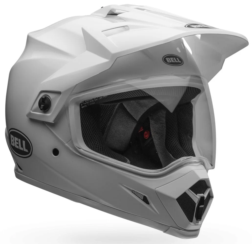 Bell MX-9 ADVENTURE HELMET - SOLID [WHITE]