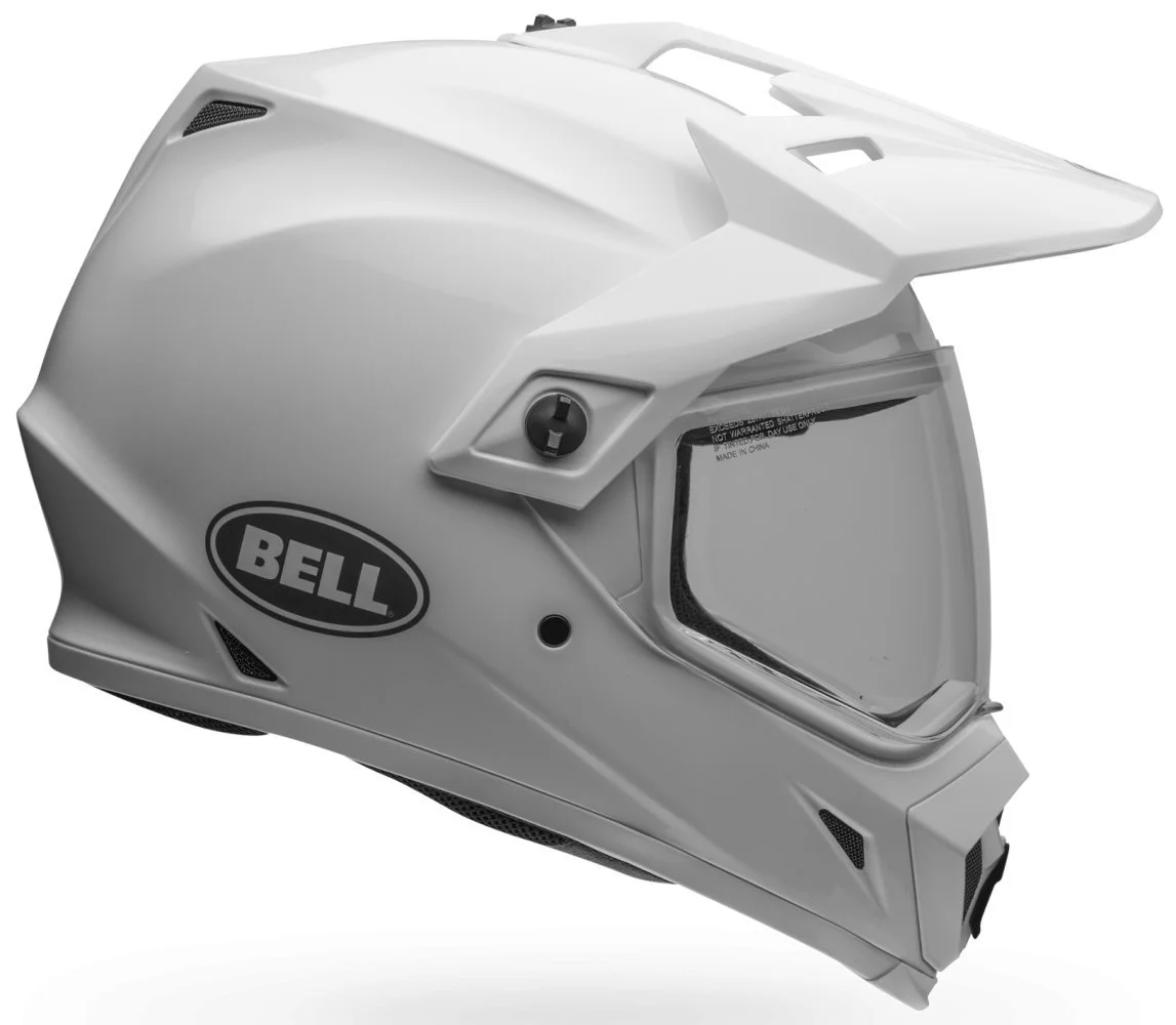 Bell MX-9 ADVENTURE HELMET - SOLID [WHITE]
