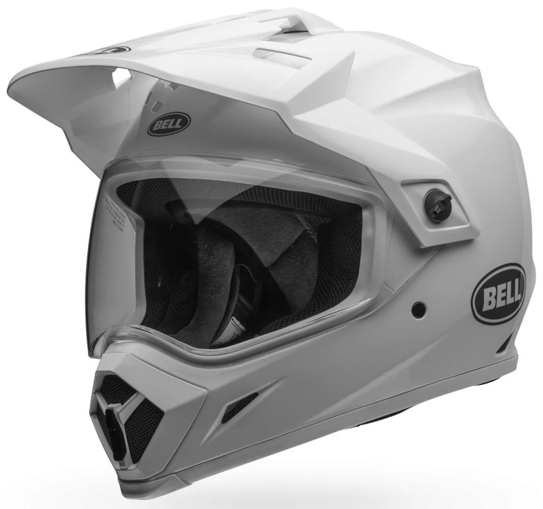 Bell MX-9 ADVENTURE HELMET - SOLID [WHITE]