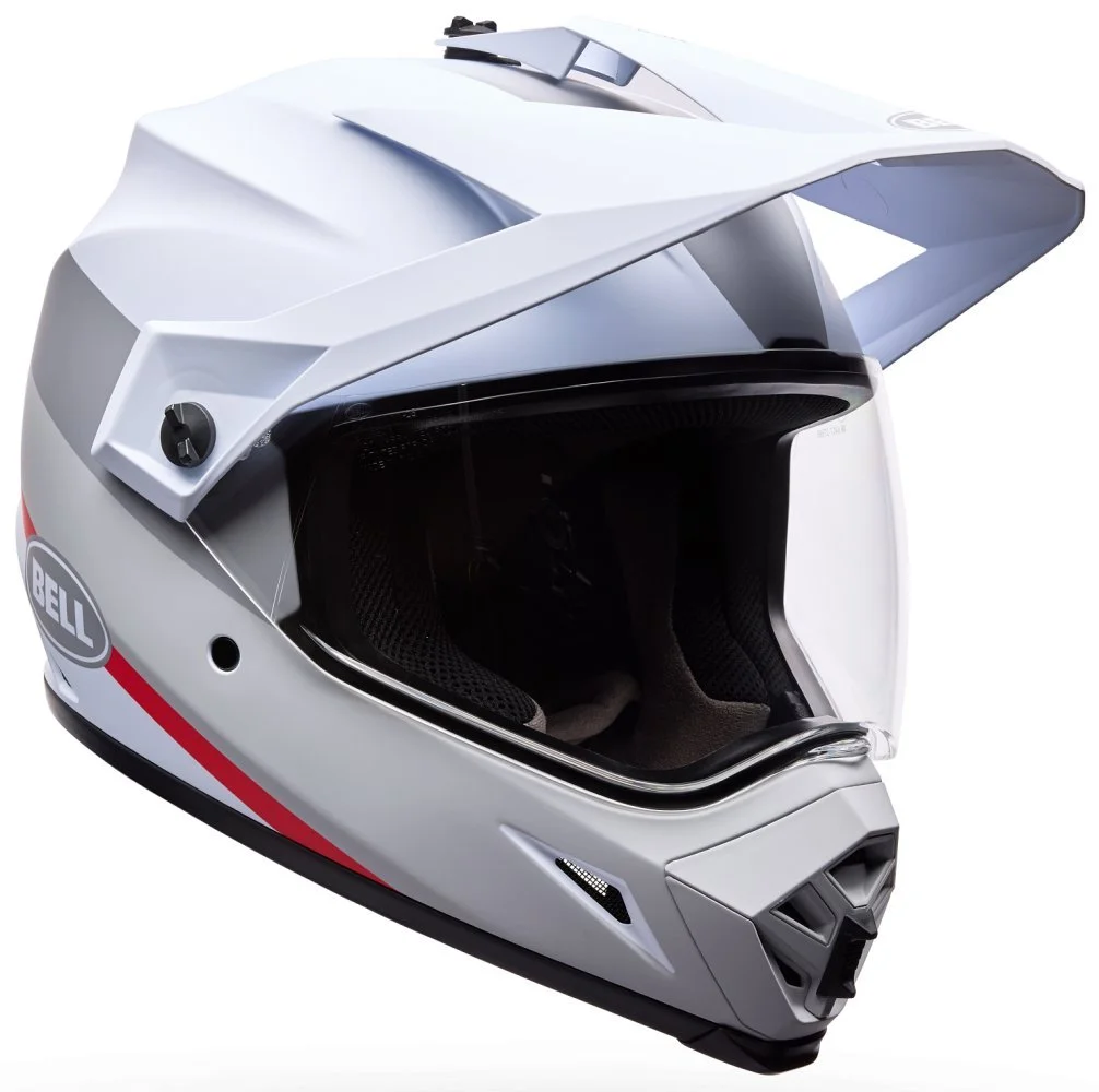 Bell MX-9 ADVENTURE HELMET - TRAIL [WHITE]