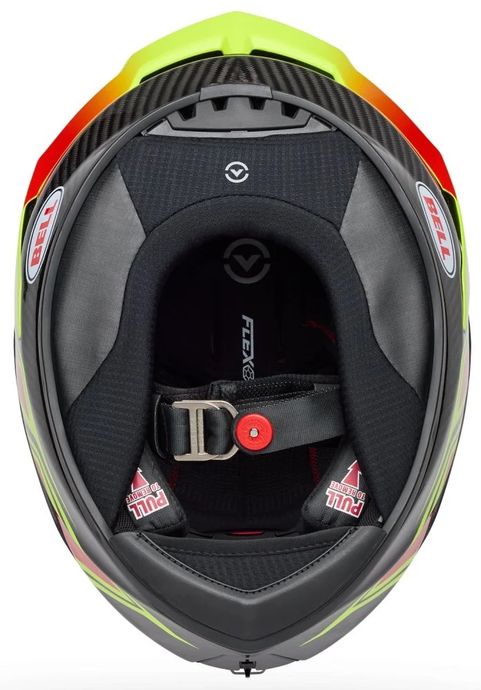 Bell RACESTAR DLX FLEX® HELMET - GRID [YELLOW]