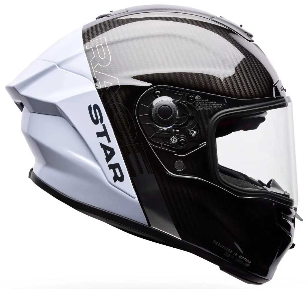 Bell RACESTAR DLX FLEX® HELMET - STRIKE [SILVER]
