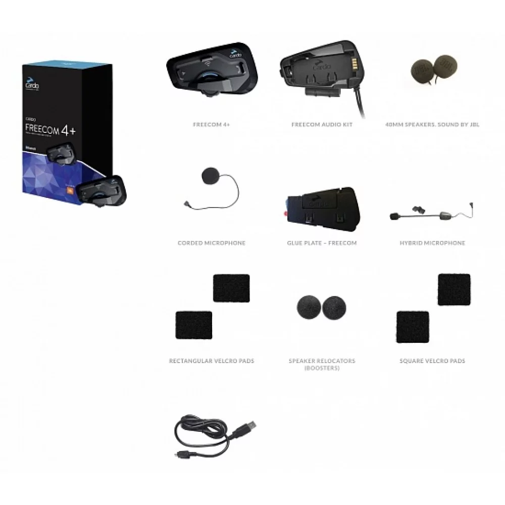 Cardo SCALA RIDER FREECOM 4+ JBL SINGLE