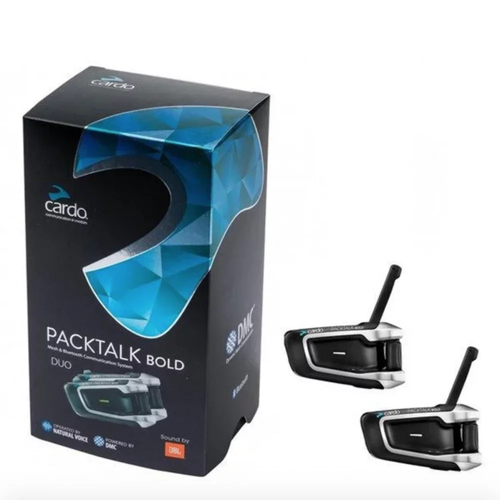 Cardo SCALA RIDER PACKTALK BOLD JBL DUAL PACK