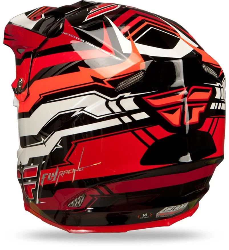 Fly Racing FORMULA STRYPER HELMET [RED]