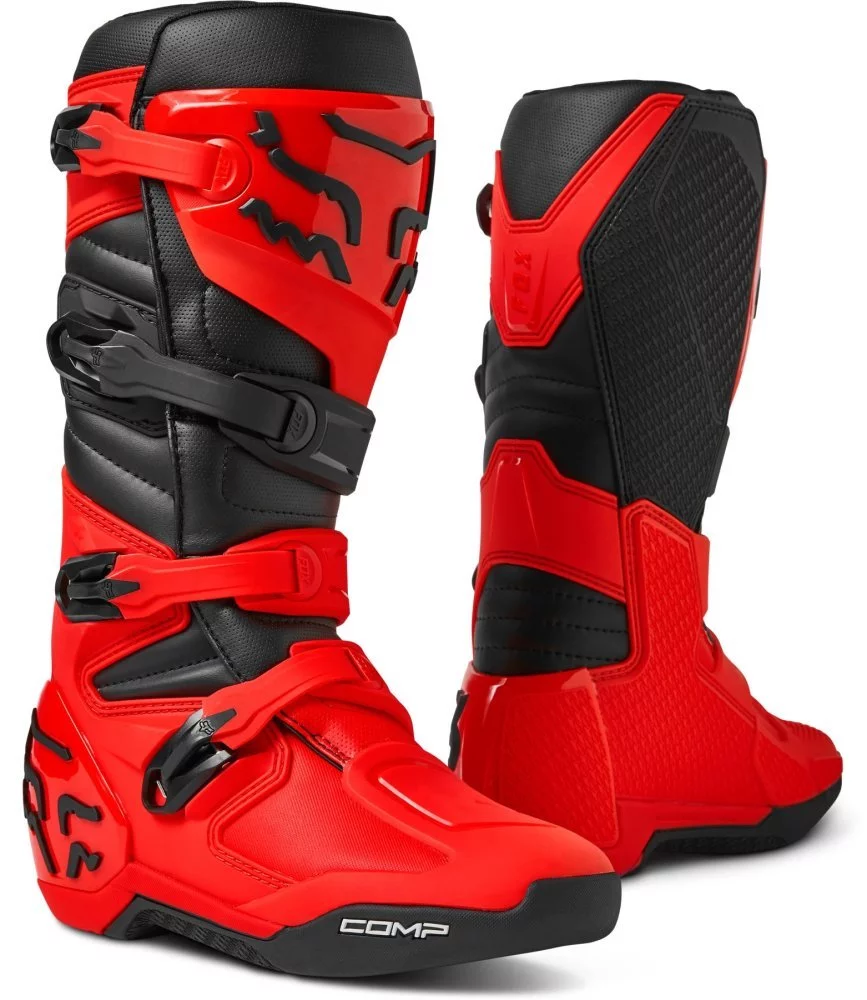 Fox Head COMP BOOT [FLO RED]